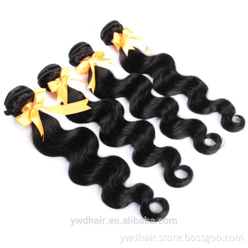 Peruvian Virgin Hair Body Wave Bundles Yavida Hair Products Peruvian Body Wave 8"-26" Cheap Human Hair Weave